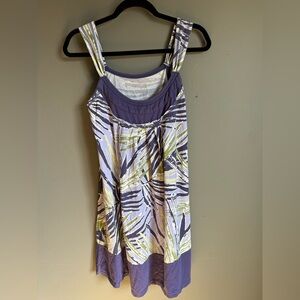 Calvin Klein Tropical Print Sleeveless Dress Sz. M